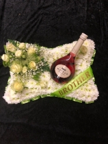 Pillow with Rose wine