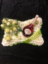 Pillow with Rose wine